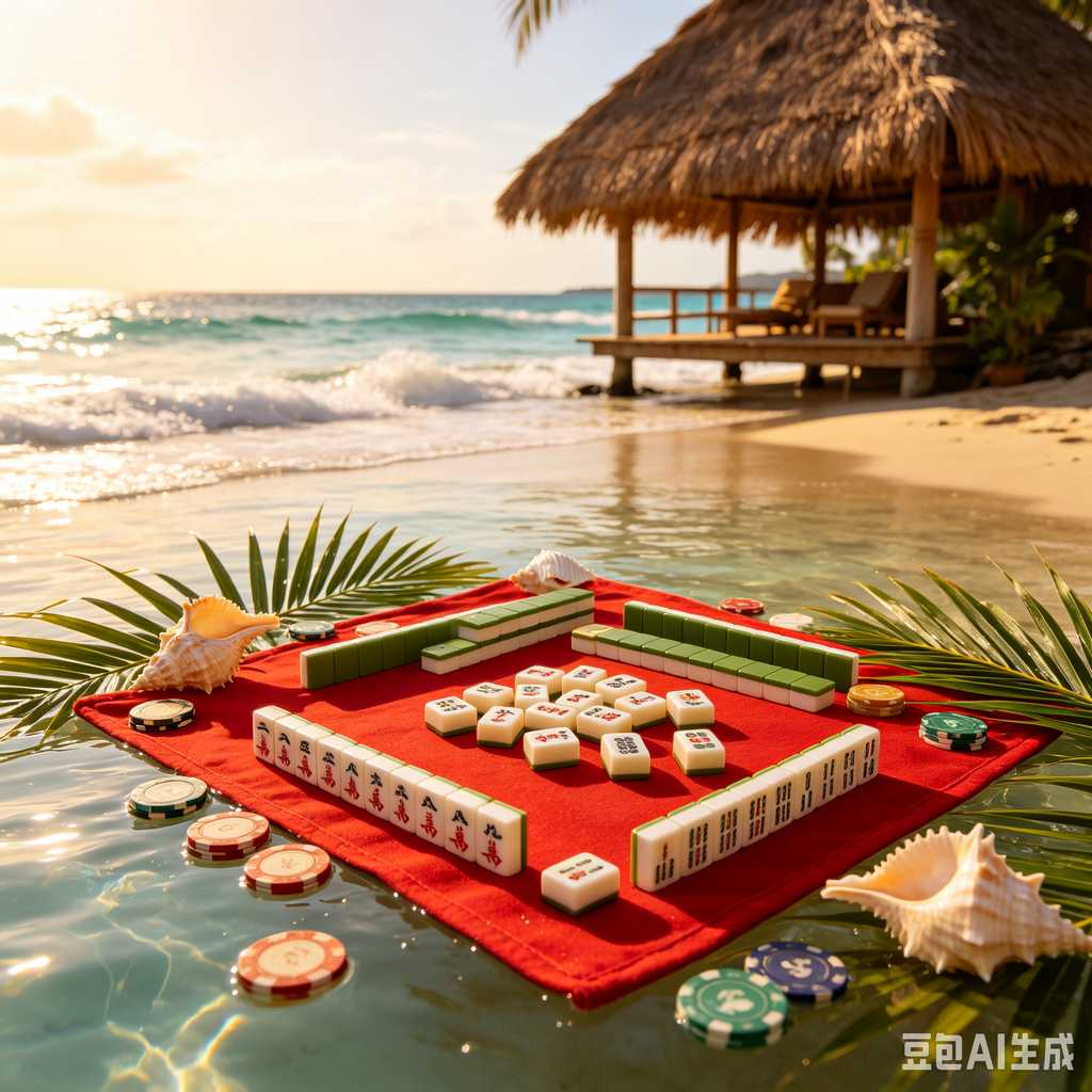 camping mahjong game set