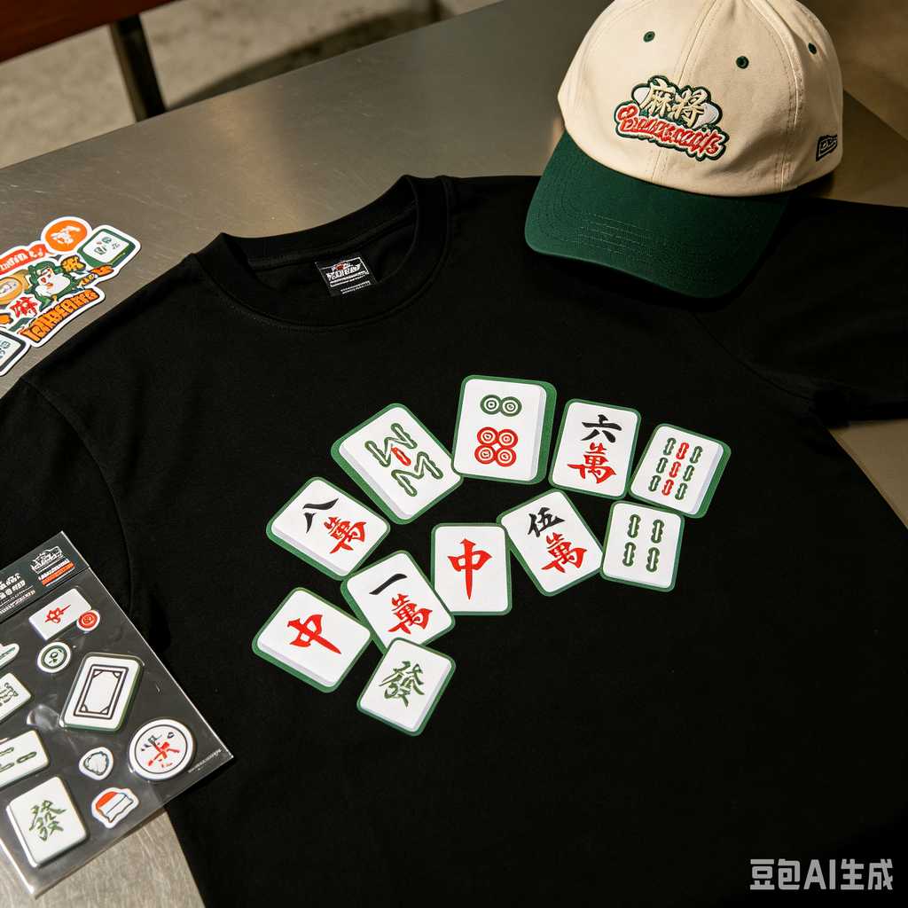 oriental style mahjong tiles